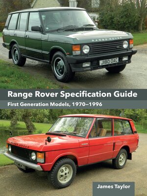 cover image of Range Rover Specification Guide